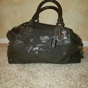 Coach patent leather bag